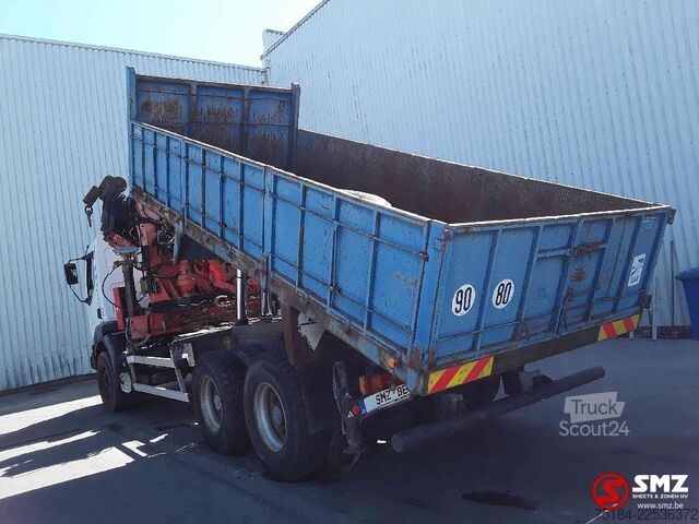 Basculantă cu macara Renault Kerax Atlas Ak 250 A6