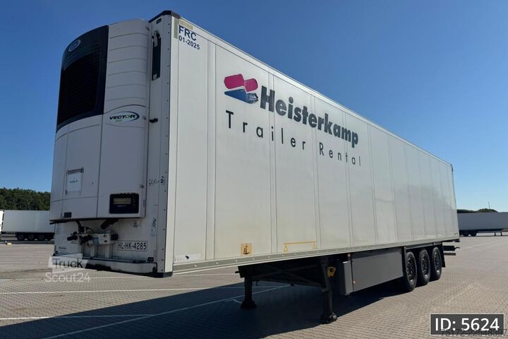 Kølet/frosset transport Schmitz Cargobull SKO 24 / Disk brakes / Carrier Vector 1550 / Pa...