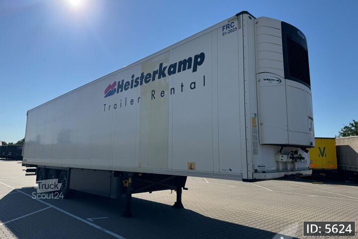 Kølet/frosset transport Schmitz Cargobull SKO 24 / Disk brakes / Carrier Vector 1550 / Pa...
