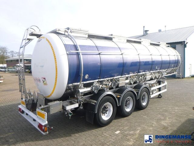 Bakas Burg Chemical tank inox L4BH 32.5 m3 / 3 comp