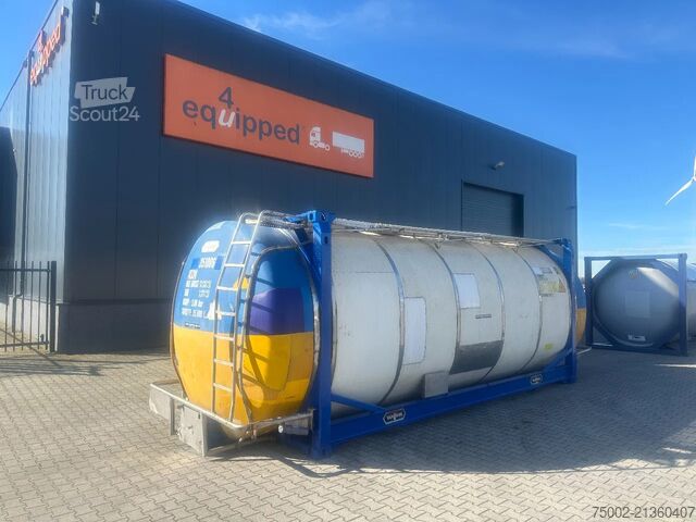 Container cisternă Van Hool 35.000L / 1-comp. / 20FT swapbody / T7 / EMKD /...