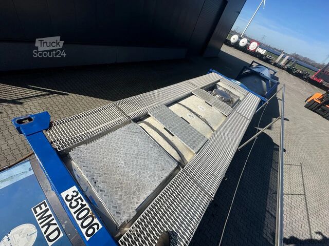 Container cisternă Van Hool 35.000L / 1-comp. / 20FT swapbody / T7 / EMKD /...