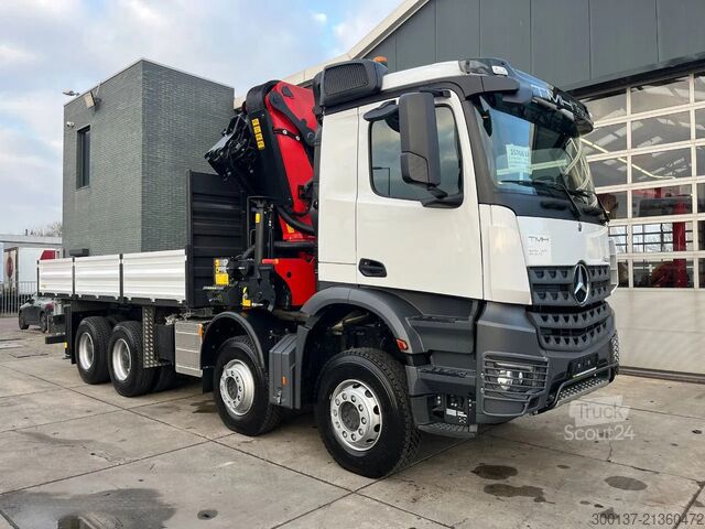 Kranbil Mercedes-Benz Arocs 4140 K 8x4 Crane Truck