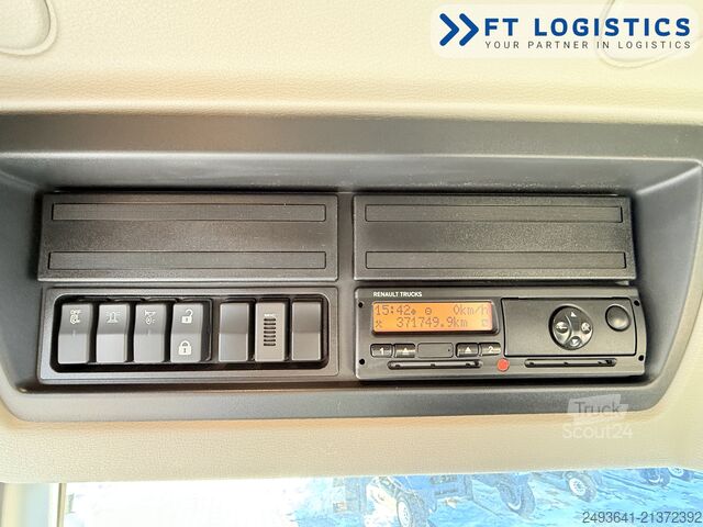 Valníkový nákladní automobil s plachtou Renault D13 / 18 PALLETS / TAIL-LIFT / PLANEN