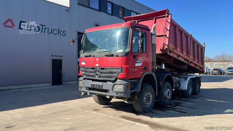 3-zijdenkipper Mercedes-Benz Actros 4141 (EPS / 8X6 / LAMES / GRAND PONT / S...