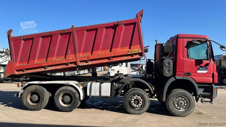 3-zijdenkipper Mercedes-Benz Actros 4141 (EPS / 8X6 / LAMES / GRAND PONT / S...
