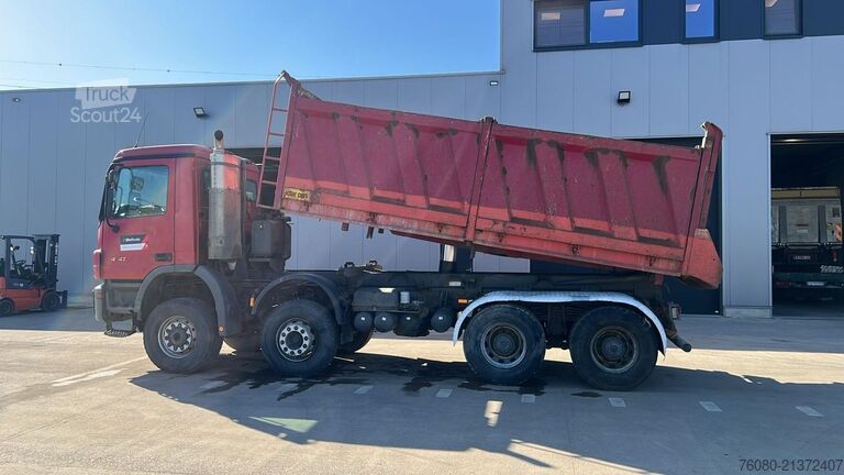 3-zijdenkipper Mercedes-Benz Actros 4141 (EPS / 8X6 / LAMES / GRAND PONT / S...