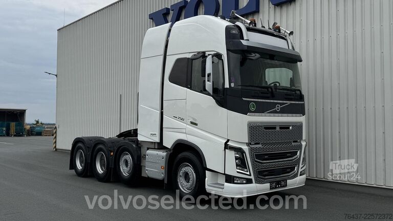 Volvo FH 16 750 8x4t 260 tonna, Popp, XL fülke, retarder, I-ParkCool Volvo FH