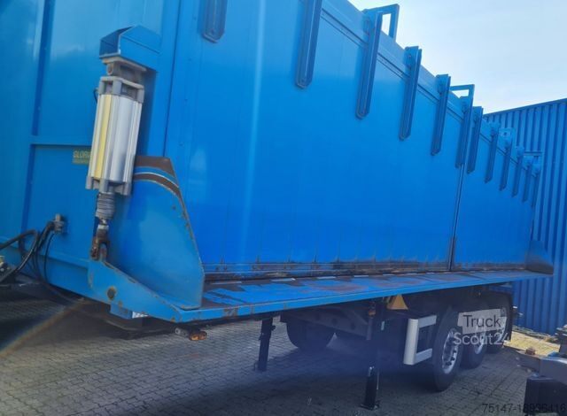 Kipper Auflieger GLORIA 3-Achs 1-Seitenkipper ALU Kohle Getreide