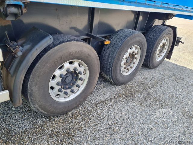 Kipper Auflieger GLORIA 3-Achs 1-Seitenkipper ALU Kohle Getreide