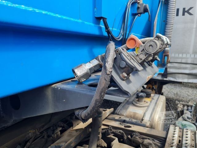 Kipper Auflieger GLORIA 3-Achs 1-Seitenkipper ALU Kohle Getreide