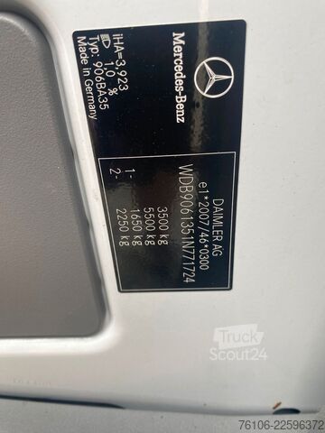 Fourgon tôlé MERCEDES-BENZ Sprinter 316 CDI Koffer *Klima*Ahk*Seiten Tür*