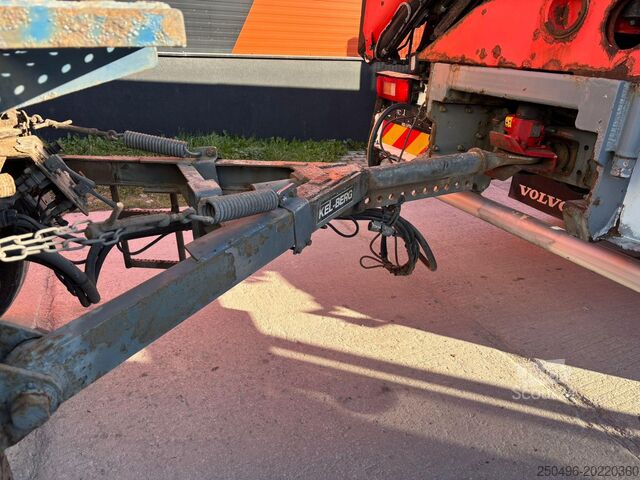 Отворено тяло Kel-Berg D32B4 BPW AXLES / EXTENDABLE DRAWBAR / BOX L=76...