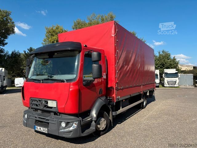Dodávka s plachtovou bočnicou RENAULT RENAULT D210 Planefahrzeug