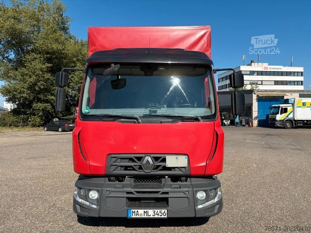 Dodávka s plachtovou bočnicou RENAULT RENAULT D210 Planefahrzeug