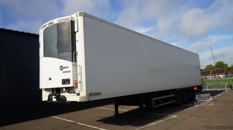 Vežimas šaldytuve ir (arba) šaldytuve LAMBERET 3 AXLE FRIGO TRAILER WITH THERMO KING SLX300