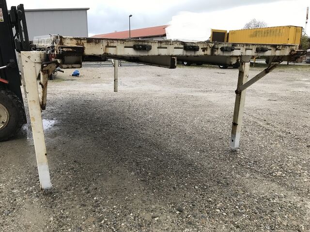 Wechselbrücke offen Krone 7,45m BDF Plattform