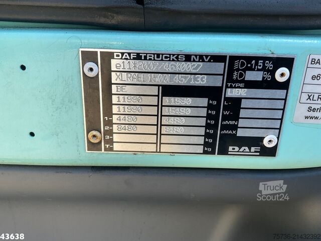 Koukkuvarsijärjestelmä DAF LF 180 Euro 6 14 Ton haakarmsysteem Just 117.37...