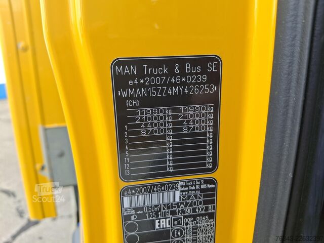 Camion caisson MAN TGL 12-190 BL - E6
