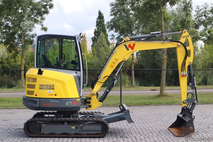 Mini bager WACKER NEUSON ET35 | VDS | 3X BUCKET | LOW HOURS! | QUICK COU...