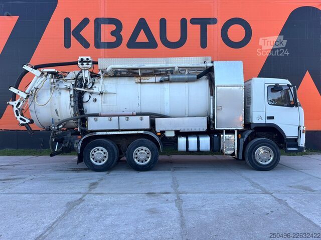  Volvo FM 300 6x6 WASTE 4 + CLEAN WATER 8 m3 / VACUUM ...