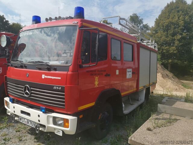 Autospecială de pompieri Mercedes-Benz 814 F