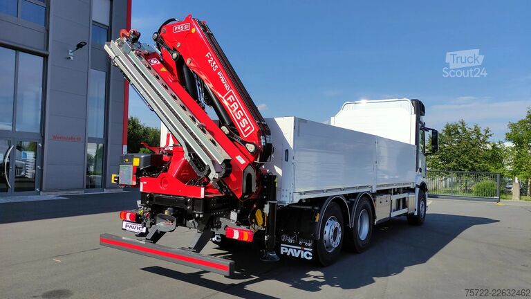 منصة التحميل Mercedes-Benz Actros 2548 L 6x2 ProCabin Baustoff-Pritsche FA...