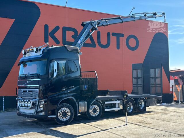 Open body Volvo FH 16 750 8x4 HMF 2620K-5 / WINCH / TANDEM AXLE...
