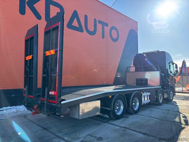 Open body Volvo FH 16 750 8x4 HMF 2620K-5 / WINCH / TANDEM AXLE...