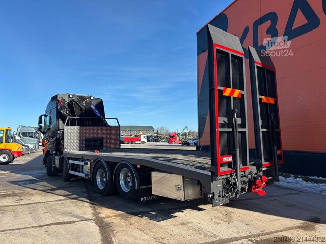 Open body Volvo FH 16 750 8x4 HMF 2620K-5 / WINCH / TANDEM AXLE...