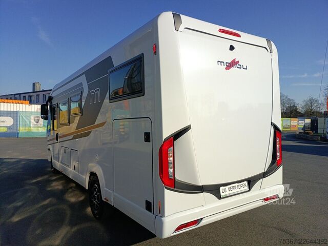 Entegre karavan MALIBU I 470 RB LE K comfort 4,2t Messeangebot CSD 2026