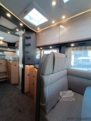 Entegre karavan MALIBU I 470 RB LE K comfort 4,2t Messeangebot CSD 2026