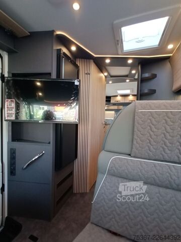 Entegre karavan MALIBU I 470 RB LE K comfort 4,2t Messeangebot CSD 2026