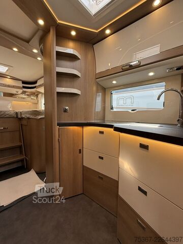 Entegre karavan MALIBU I 490 LE 4.2t Messeangebot CSD 2026