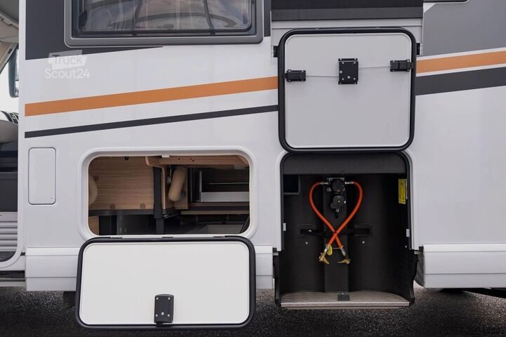 Entegre karavan MALIBU I 470 RB LE K comfort 4,2t Messeangebot CSD 2026