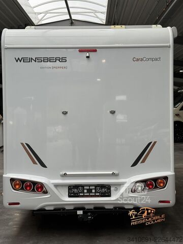 Camping-car semi-intégré WEINSBERG CaraCompact EDITION PEPPER 600 MEG 3xSolar SAT