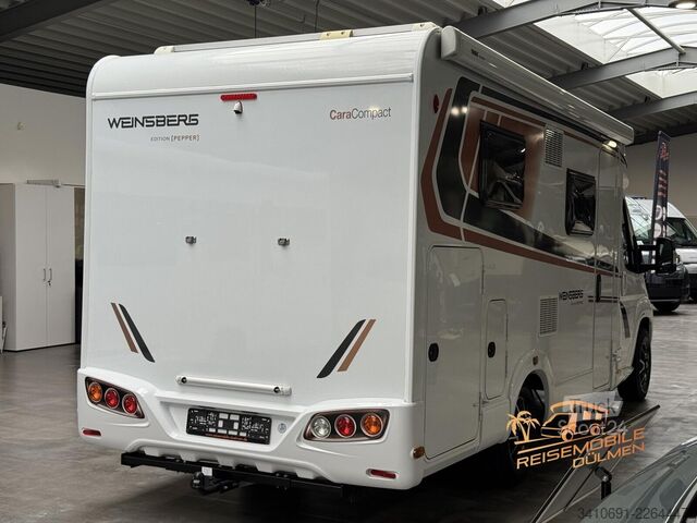 Camping-car semi-intégré WEINSBERG CaraCompact EDITION PEPPER 600 MEG 3xSolar SAT