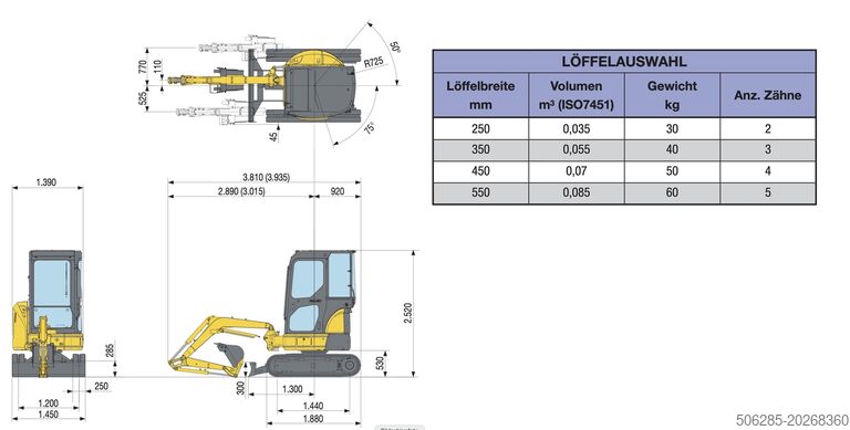 Raupenbagger Komatsu PC 20MR-2