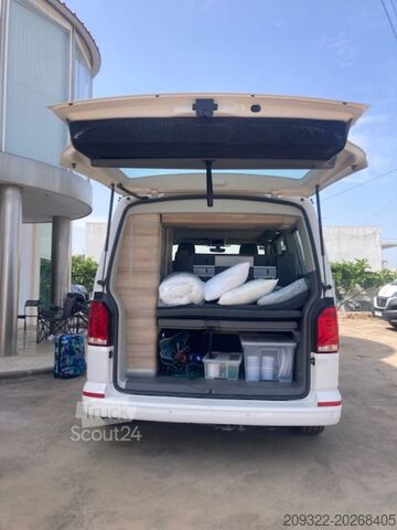 ван Volkswagen California Camper | 2 Letti 4 Posti | Cucinotto + Letto Tetto