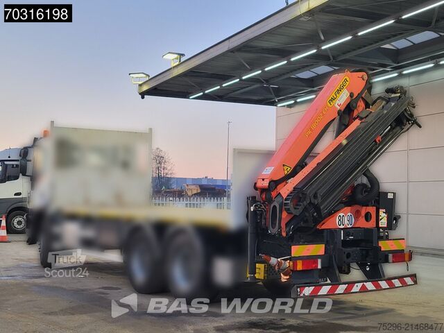 Open body Palfinger PK18002EH Trakker 6X4 Palfinger PK18002 EH Kran...