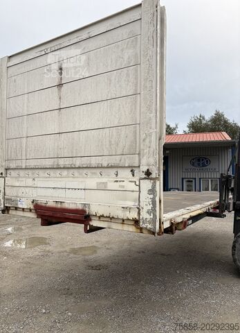 Swap body open Krone 7,82m Plattform mit Stirnwand mehrfach