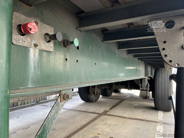Skjutbara presenningar Groenewegen DRO-14-27 / Curtainside Trailer / BPW Drum / AP...