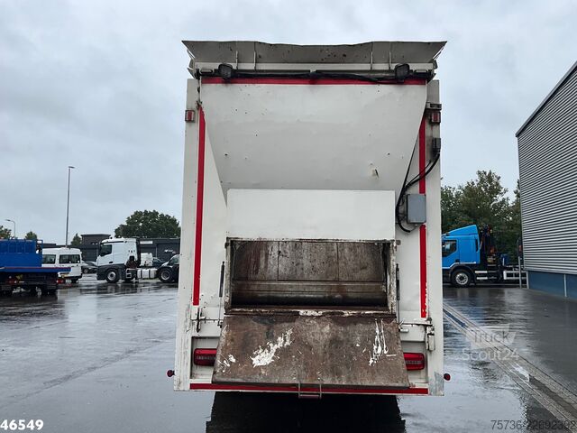 Véhicule de collecte des déchets DAF FAN CF 290 Hiab 21 Tonmeter laadkraan Just 178...