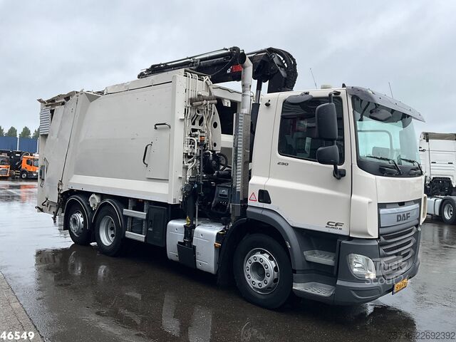 Véhicule de collecte des déchets DAF FAN CF 290 Hiab 21 Tonmeter laadkraan Just 178...