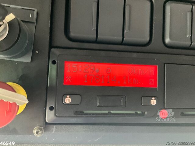 Vuilniswagen DAF FAN CF 290 Hiab 21 Tonmeter laadkraan Just 178...