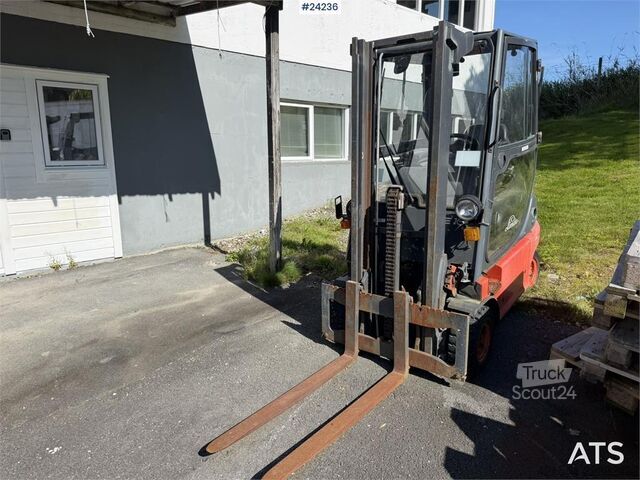 Iekrāvējs Linde E16P-02 truck for sale as a repair object