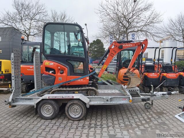 İnşaat makineleri römorku Brian James Trailers Brian James Digger Plant LED Beleuchtung 543-1320 3500kg Nutzlast 2840kg