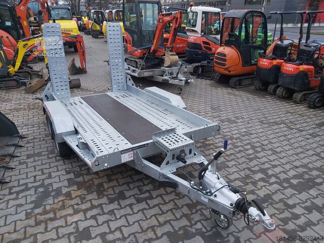 İnşaat makineleri römorku Brian James Trailers Brian James Digger Plant LED Beleuchtung 543-1320 3500kg Nutzlast 2840kg