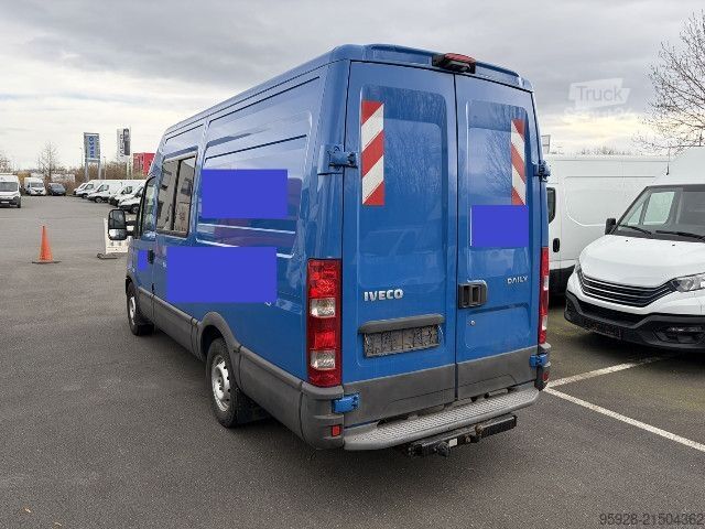 Dobozos furgon IVECO 35S21 SV/P, 4 Sitze, AHK, Klima, Standheizung