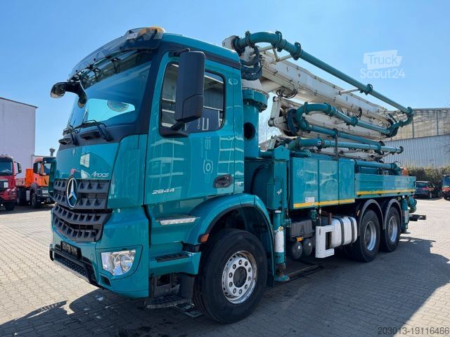 Автобетононасос MERCEDES-BENZ AROCS 2844 6x4 Euro 6 Betonpumpe SERMAC 5Z33
